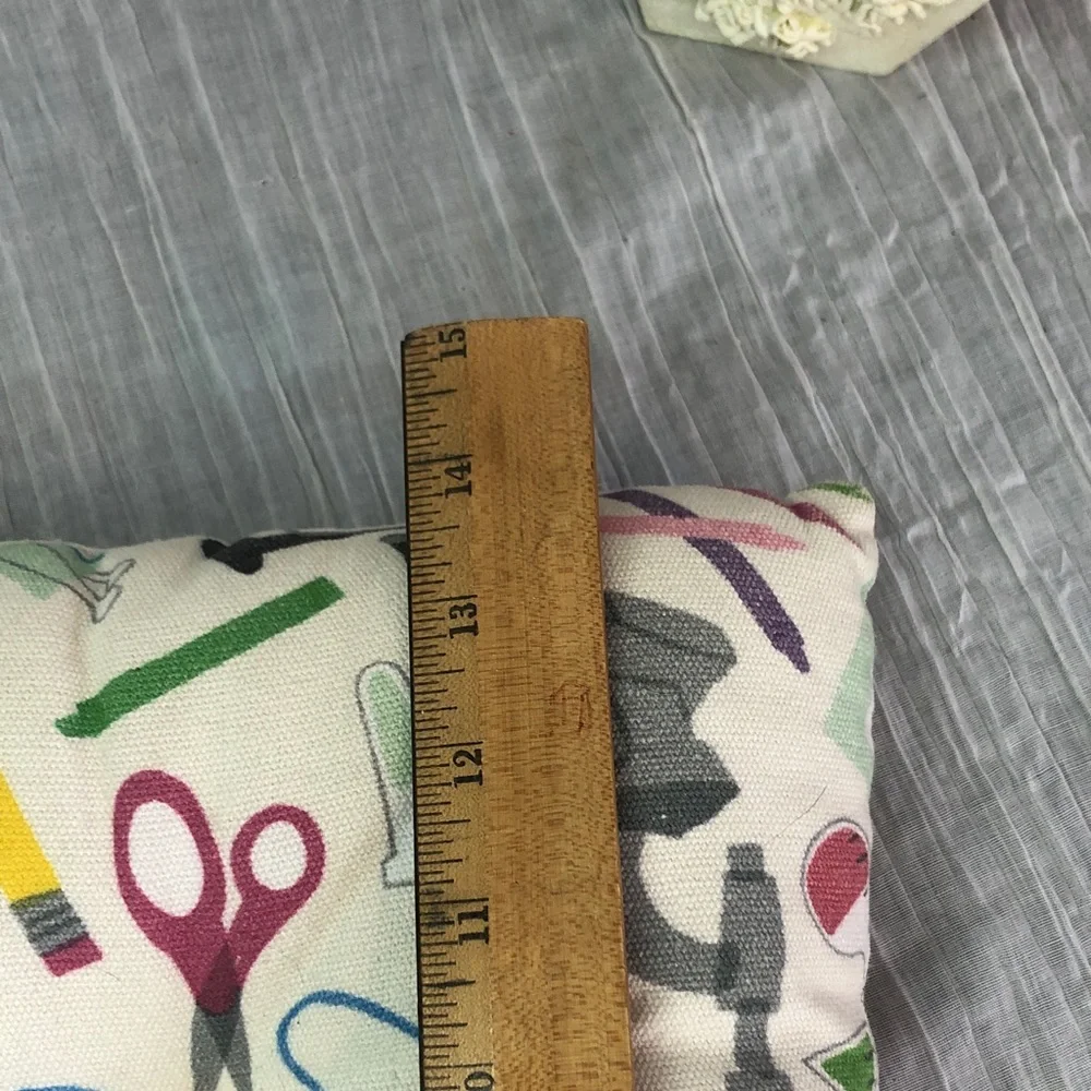 TEACHER SCHOOL inspired thick cushioned square seat cushion 14.5